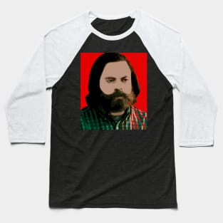 nick offerman Baseball T-Shirt